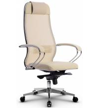 Эргономичное кресло руководителя Samurai Comfort - 1.01 бежевое