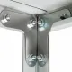 Стеллаж металлический  "MS-185/40/70-4", 1850х700х400 мм, 4 полки, 291103, S241BR354402. Фото товара с разных ракурсов.